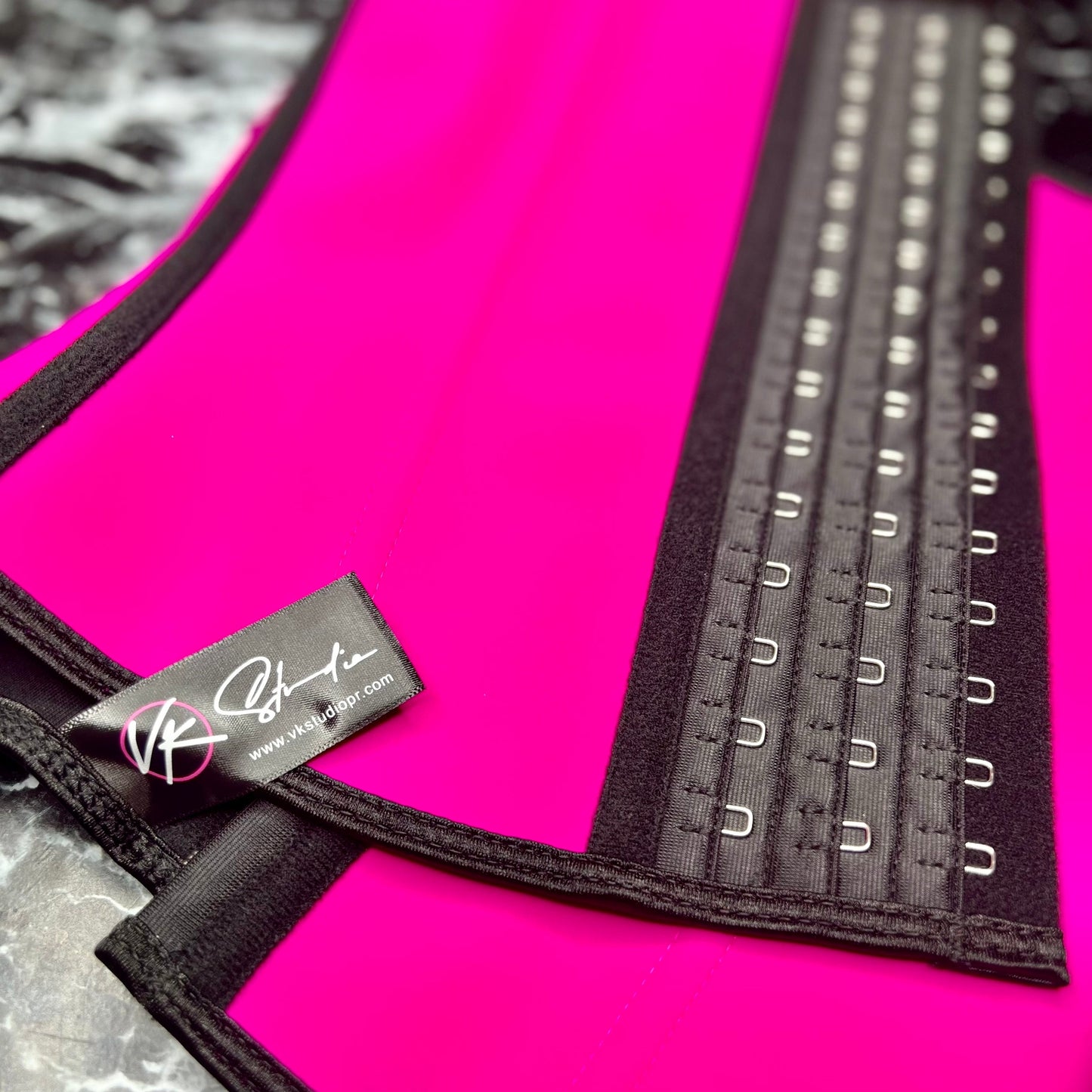 Intense Pink Waistband Girdle