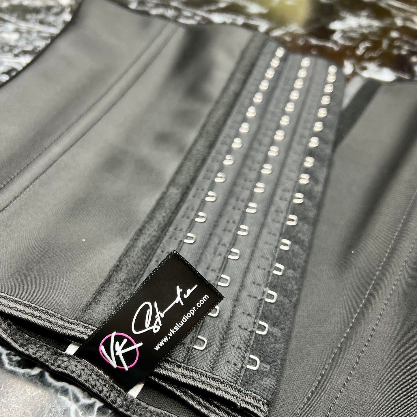 Black Waistband Sash